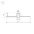 Алюминиевый профиль Arlight LINIA7-FANTOM-2000 ANOD 052377 Алюминиевый профиль Arlight LINIA7-FANTOM-2000 ANOD 052377