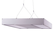 Светодиодная панель Uniel UL-00012592 ULO-K16B 2x22W/4000K/L100 5W/3000K IP44 LIGHT GREY