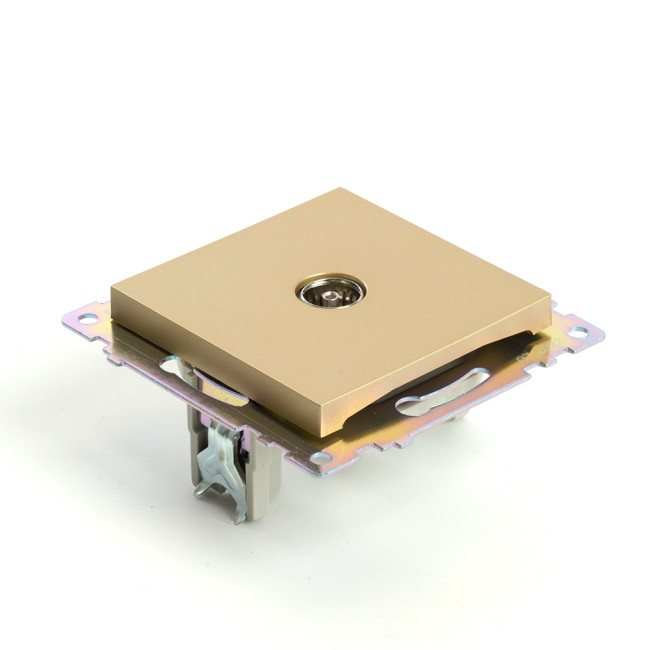 Розетка телевизионная 1-местная Stekker Катрин GLS00-7108-08 49228