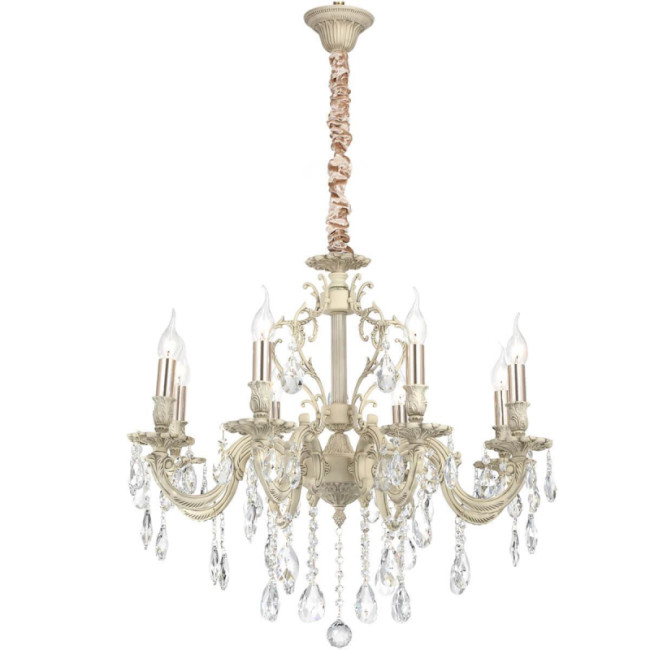 Подвесная люстра Lucia Tucci Barletta 1730.8 Cream White Подвесная люстра Lucia Tucci Barletta 1730.8 Cream White