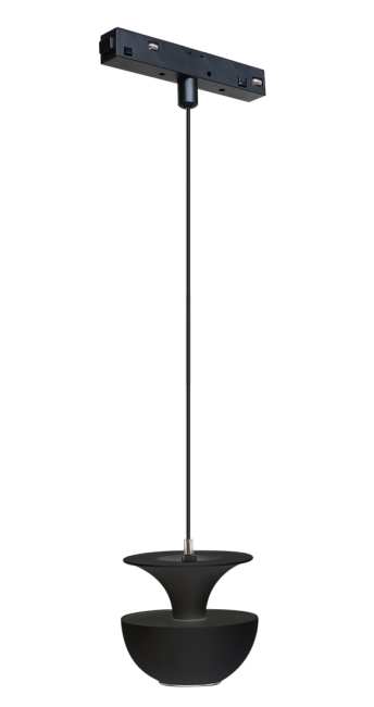 Трековый магнитный светильник iLedex Vision 4822-012-D80-6W-38DG-3000K-BK