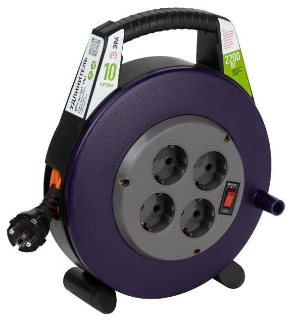 Удлинитель силовой Эра BPx-4e-3x1-10m Б0052927