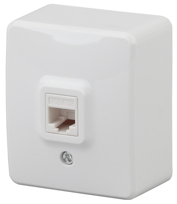 Розетка информационная RJ45 Эра 11-3203-01 Б0020730 Розетка информационная RJ45 Эра 11-3203-01 Б0020730