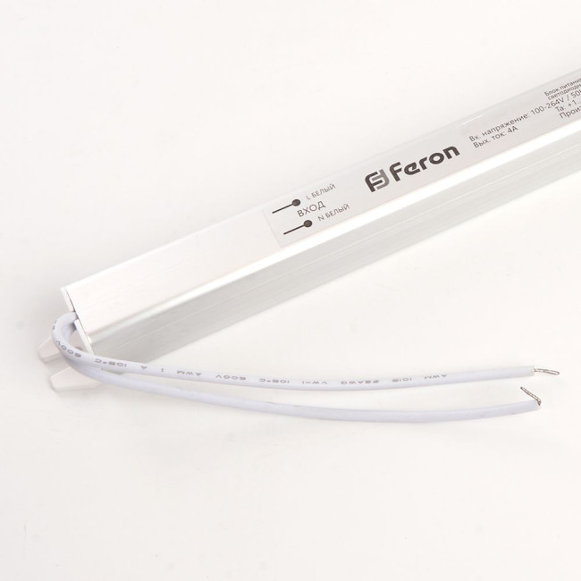 Трансформатор для светодиодной ленты Feron LB001 36Вт 24В IP20 48012 Трансформатор для светодиодной ленты Feron LB001 36Вт 24В IP20 48012