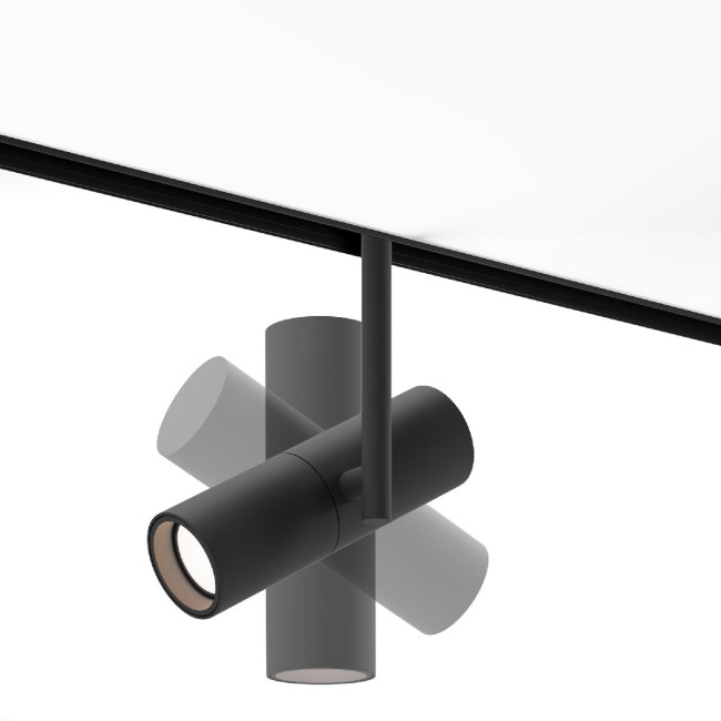 Трековый магнитный светильник Maytoni Elti TR005-4-12W-DS-B Трековый магнитный светильник Maytoni Elti TR005-4-12W-DS-B