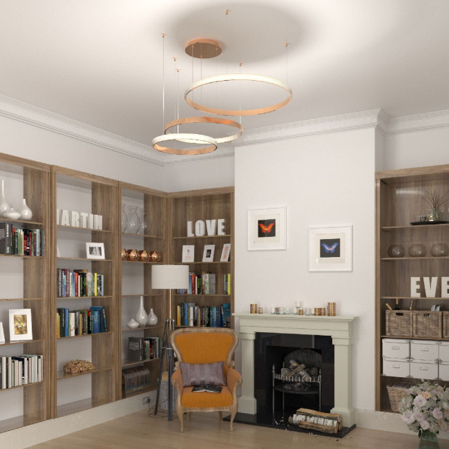 Подвесная люстра Eurosvet Posh 90175/3 медный a045413 Подвесная люстра Eurosvet Posh 90175/3 медный a045413