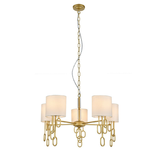 Подвесная люстра Indigo Amali 13026/5P Gold V000479 Подвесная люстра Indigo Amali 13026/5P Gold V000479