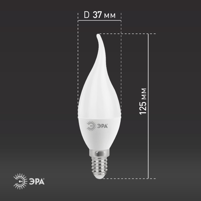 Лампа светодиодная Эра E14 11W 6000K LED BXS-11W-860-E14 Б0032994 Лампа светодиодная Эра E14 11W 6000K LED BXS-11W-860-E14 Б0032994