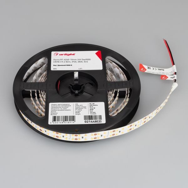 Светодиодная лента Arlight Rt-a240-15mm 2835 021448(2) Светодиодная лента Arlight Rt-a240-15mm 2835 021448(2)