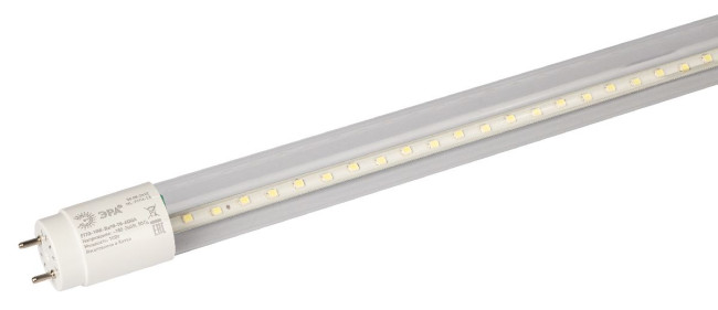 Фитолампа для растений светодиодная Эра G13 15W 6500K FITO-15W-Ra90-Т8-AQUA Б0057418 Фитолампа для растений светодиодная Эра G13 15W 6500K FITO-15W-Ra90-Т8-AQUA Б0057418