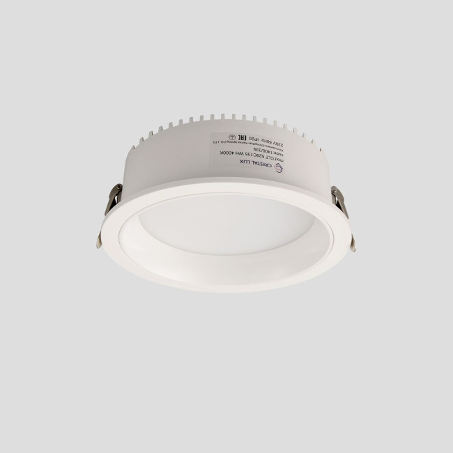 Встраиваемый светильник Crystal Lux CLT 529C135 WH 4000K Встраиваемый светильник Crystal Lux CLT 529C135 WH 4000K