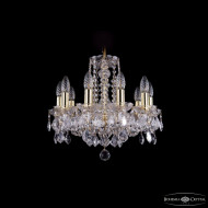 Подвесная люстра Bohemia Ivele Crystal 1402/10/141 G Leafs Подвесная люстра Bohemia Ivele Crystal 1402/10/141 G Leafs