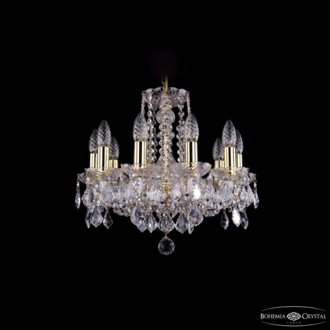 Подвесная люстра Bohemia Ivele Crystal 1402/10/141 G Leafs Подвесная люстра Bohemia Ivele Crystal 1402/10/141 G Leafs