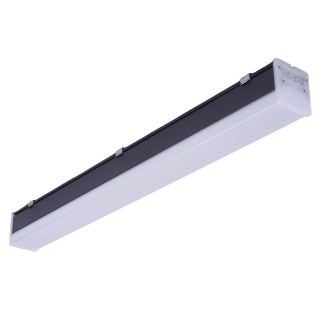 Линейный подвесной светильник Uniel ULO-N10A-20W/6500K/L60 IP40 BLACK UL-00013254