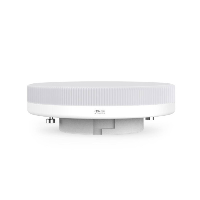 Лампа светодиодная Gauss GX53 11W 6500K таблетка матовая 83831 Лампа светодиодная Gauss GX53 11W 6500K таблетка матовая 83831