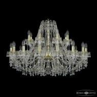 Подвесная люстра Bohemia Ivele Crystal 1410/16+8/360 G V0300