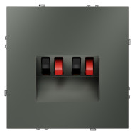 Розетка акустическая Voltum S70 VLS060306 (титан)