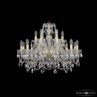 Подвесная люстра Bohemia Ivele Crystal 1411/12+6/240 G
