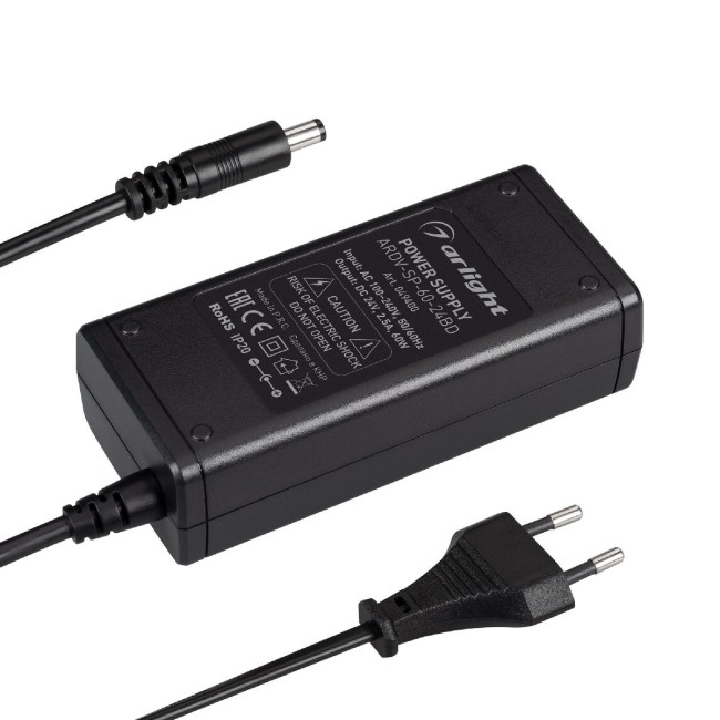 Блок питания Arlight ARDV-SP-60-24BD (24V, 2.5A, 60W) 049400 Блок питания Arlight ARDV-SP-60-24BD (24V, 2.5A, 60W) 049400
