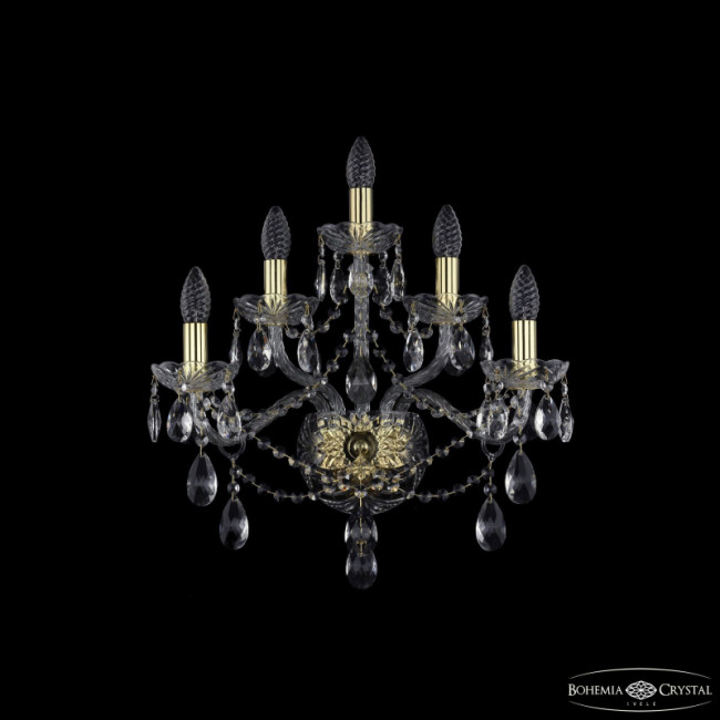 Бра Bohemia Ivele Crystal 1415B/2+2+1/200/XL G Бра Bohemia Ivele Crystal 1415B/2+2+1/200/XL G