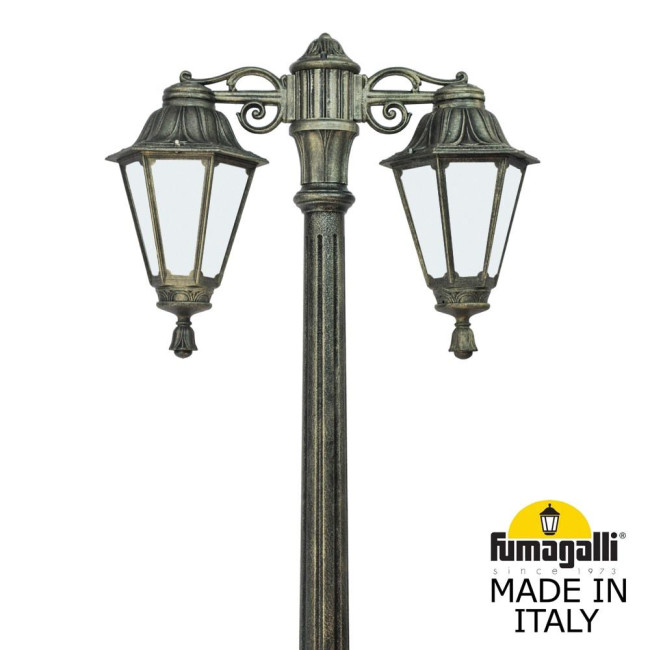 Садово-парковый светильник Fumagalli RICU BISSO/RUT 2L DN E26.157.S20.BYE27DN Садово-парковый светильник Fumagalli RICU BISSO/RUT 2L DN E26.157.S20.BYE27DN