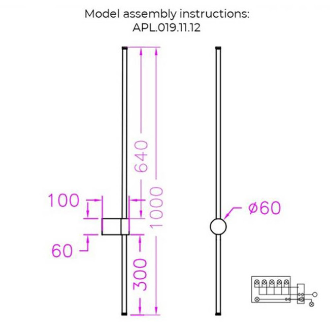 Настенный светильник Aployt Merian APL.019.11.12 Настенный светильник Aployt Merian APL.019.11.12