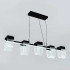Подвесная люстра LED4U L7707-1200 BK Подвесная люстра LED4U L7707-1200 BK