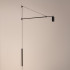 Настенный светильник Arlight SP-KANEL-WALL-6W Warm3000 (BK, 36 deg, 230V, TELESCOPIC) (IP20 Металл) 059601