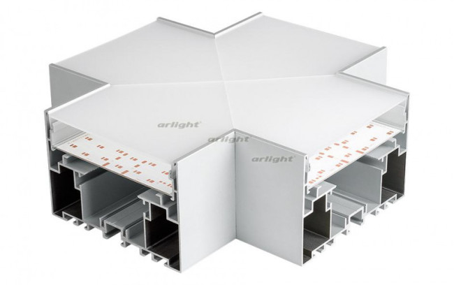 Угол Arlight S2-LINE-10570-X90 крестовой 021271 Угол Arlight S2-LINE-10570-X90 крестовой 021271