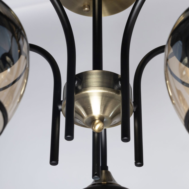 Люстра на штанге De Markt Блеск 315015605 Люстра на штанге De Markt Блеск 315015605