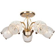 Люстра на штанге Eurosvet 30026/5 золото 00000073715