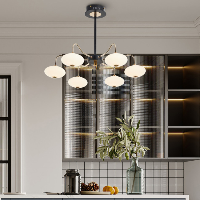 Люстра на штанге Arte Milano Neapolis 273908/6 BK/GD