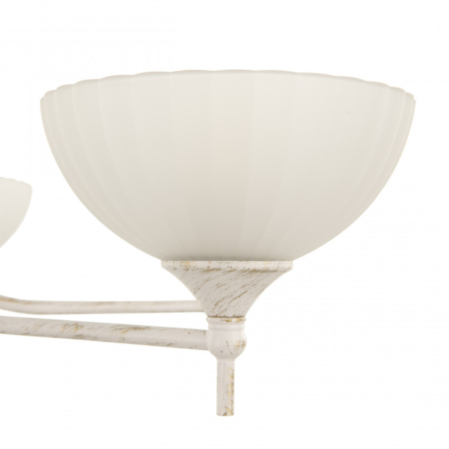 Потолочная люстра Arte Milano 340049/8 WT+G Потолочная люстра Arte Milano 340049/8 WT+G