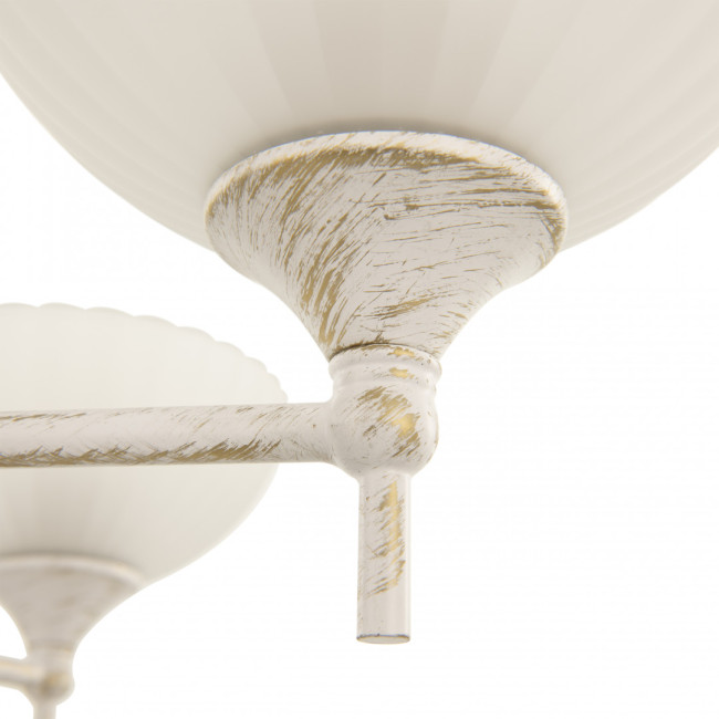 Потолочная люстра Arte Milano 340049/8 WT+G Потолочная люстра Arte Milano 340049/8 WT+G