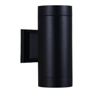 Уличный настенный светильник Reluce 86225-9.2-002CT 2*GX53 BK