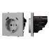 Механизм розетки Arlight с USB зарядкой SCT-NOBE-MUAC-SFPL-IS (230V, 16A) 059445
