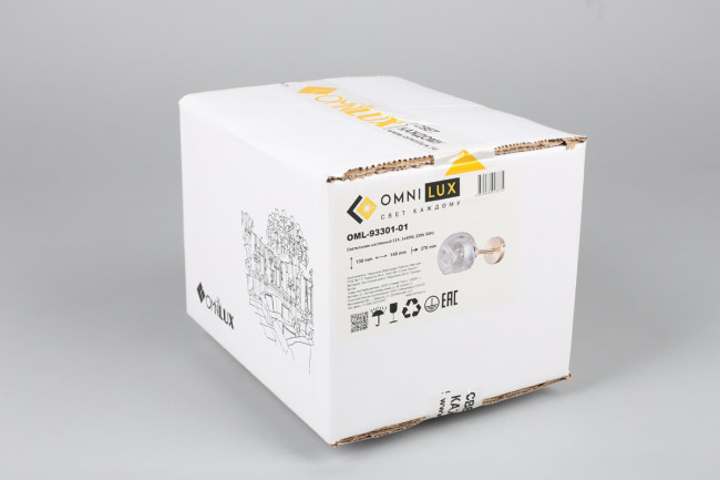 Бра Omnilux Ostellato OML-93301-01 Бра Omnilux Ostellato OML-93301-01