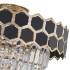 Потолочный светильник Arte Milano Sorrento 375009/3+2/20/380 GD Потолочный светильник Arte Milano Sorrento 375009/3+2/20/380 GD
