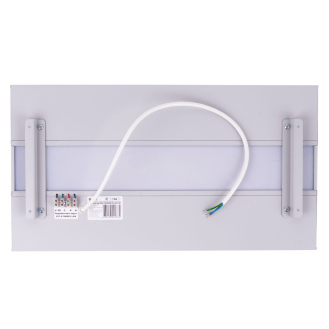 Светодиодная панель Uniel UL-00012594 ULO-K16B 2x16W/4000K/L50 5W/RGB IP44 LIGHT GREY