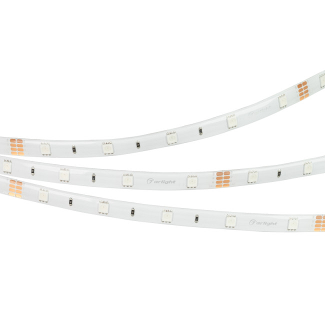 Светодиодная лента герметичная Arlight RTW-SE-B30-10mm 24V RGB (7.2 W/m, IP65, 5060, 5m) 021732(2)