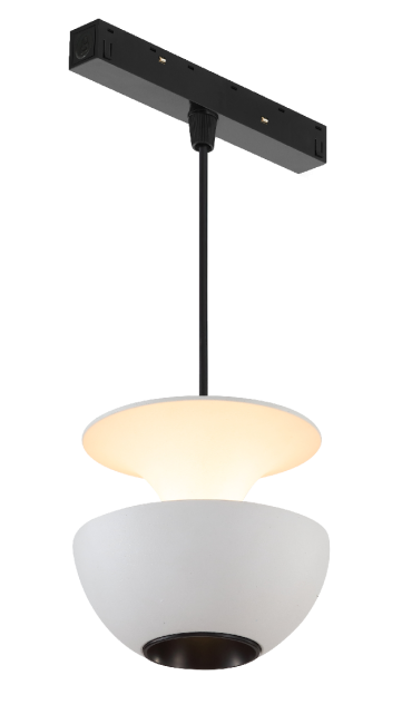 Трековый магнитный светильник iLedex Vision 4822-012-D80-6W-38DG-3000K-WH