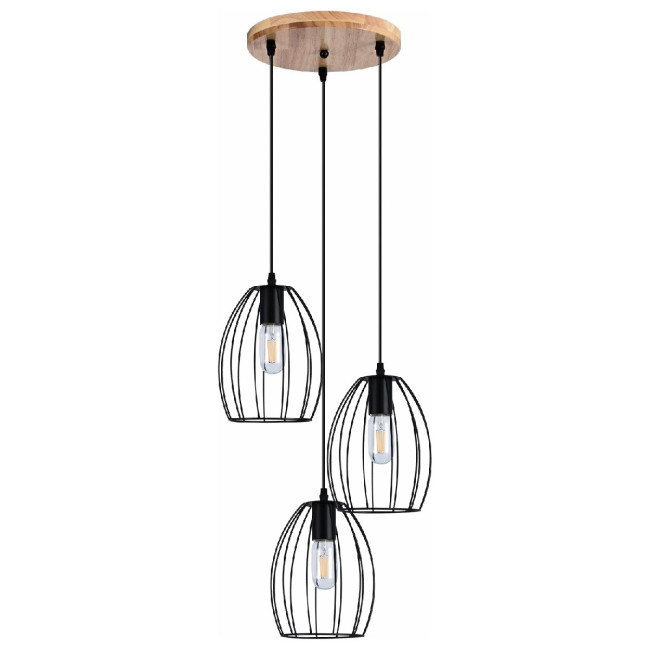 Подвесной светильник Illumico IL1011-3P-05 BK Подвесной светильник Illumico IL1011-3P-05 BK