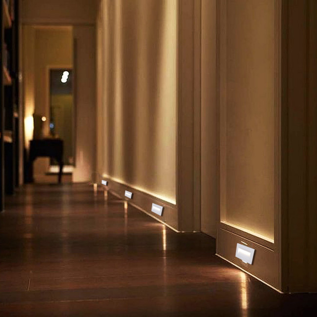 Подсветка для лестниц Reluce 86605-9.0-001TL LED6W WT Подсветка для лестниц Reluce 86605-9.0-001TL LED6W WT