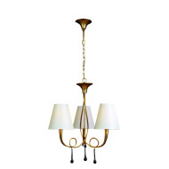 Подвесная люстра Mantra Paola Painted Gold 3542 Подвесная люстра Mantra Paola Painted Gold 3542