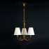 Подвесная люстра Mantra Paola Painted Gold 3542