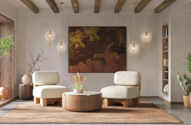 Подвесной светильник Maytoni Flusso P095PL-01BZ