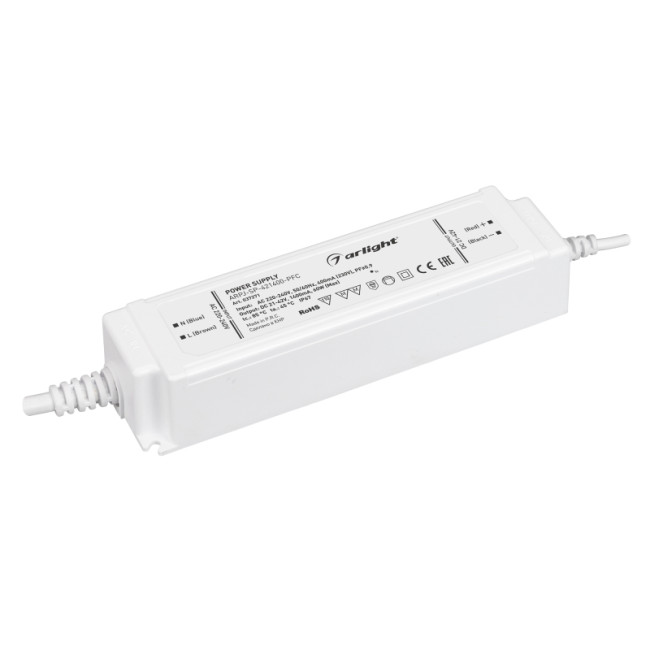 Блок питания Arlight ARPJ-SP-421400-PFC (60W, 21-42V, 1.4A) 037271 Блок питания Arlight ARPJ-SP-421400-PFC (60W, 21-42V, 1.4A) 037271
