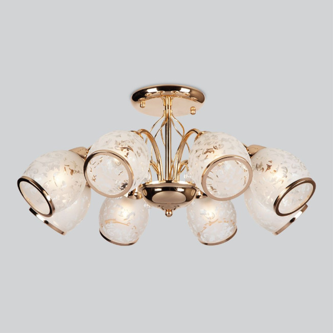 Люстра на штанге Eurosvet 30026/8 золото 00000073716 Люстра на штанге Eurosvet 30026/8 золото 00000073716