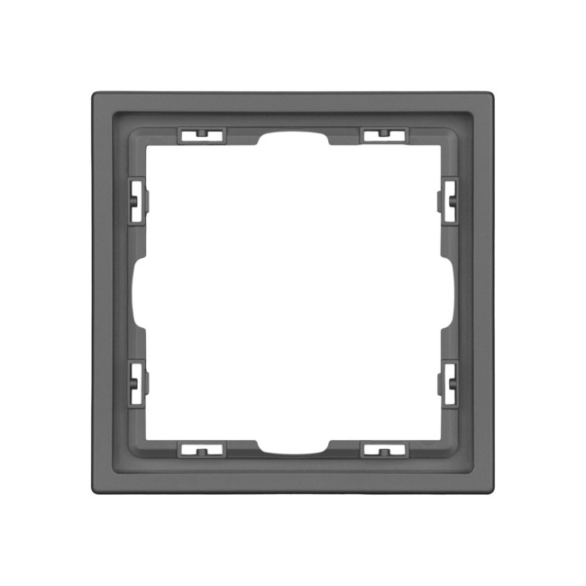 Рамка пластиковая Arlight FRM-NOBE-SFPL-1-BK 054212 Рамка пластиковая Arlight FRM-NOBE-SFPL-1-BK 054212