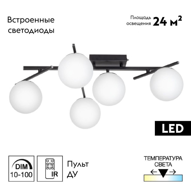 Потолочная люстра Citilux Dorsy CL223152 Потолочная люстра Citilux Dorsy CL223152